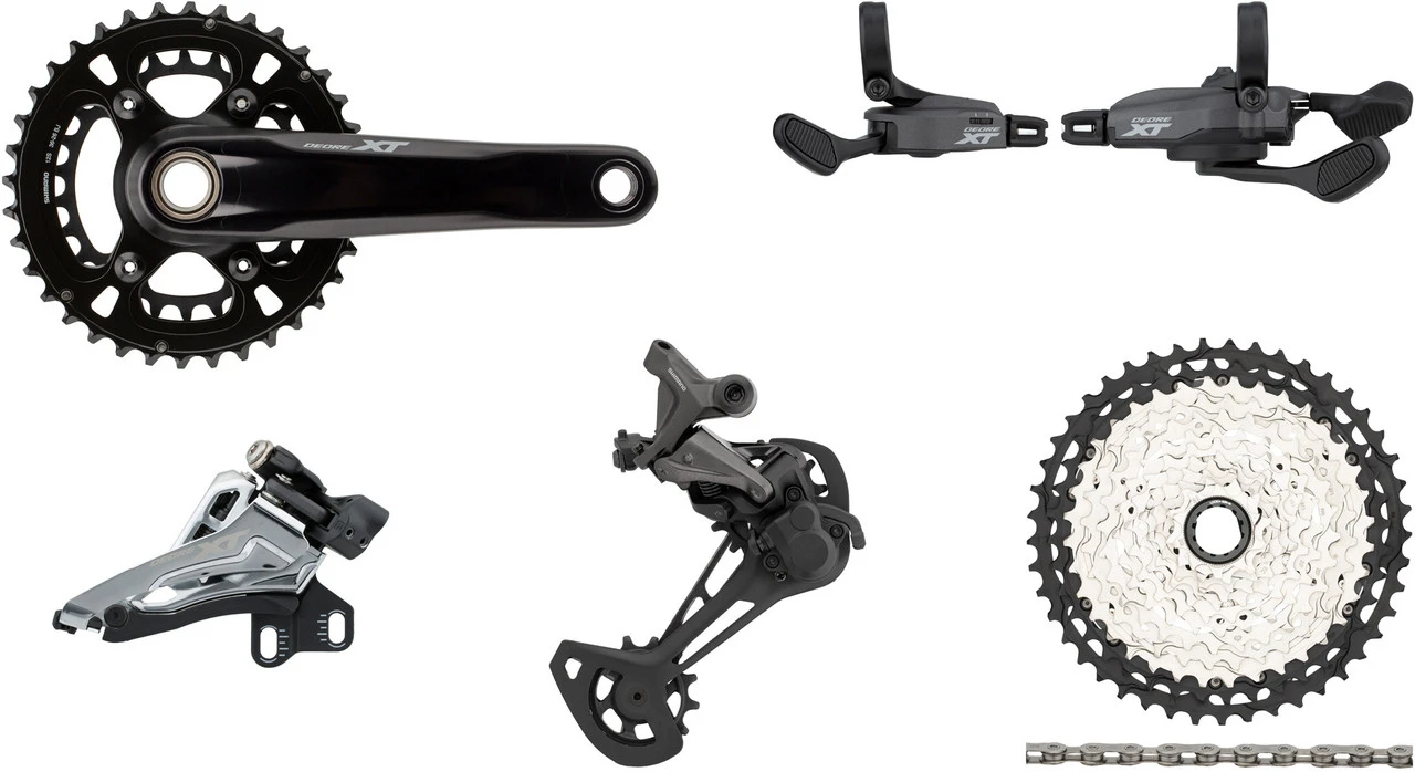 Shimano XT M8100 Gruppe 2x12 26-36