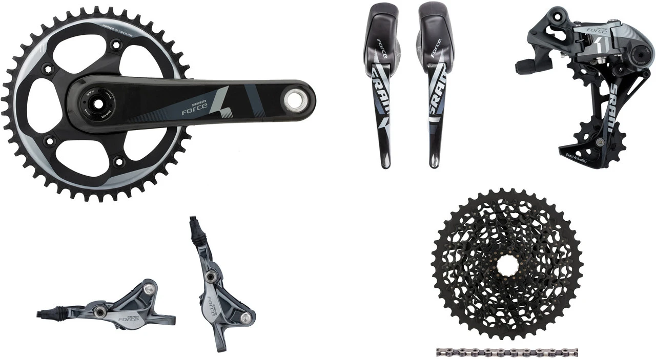 SRAM Force 1 PM Gruppe 1x11 42 GXP Hydr. Scheibenbremse