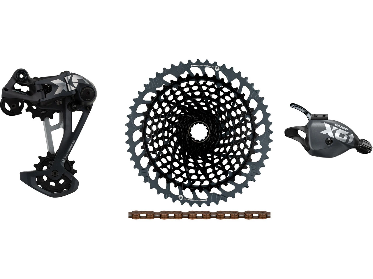 SRAM X01 Eagle 1x12-fach Upgrade-Kit Mit Kassette