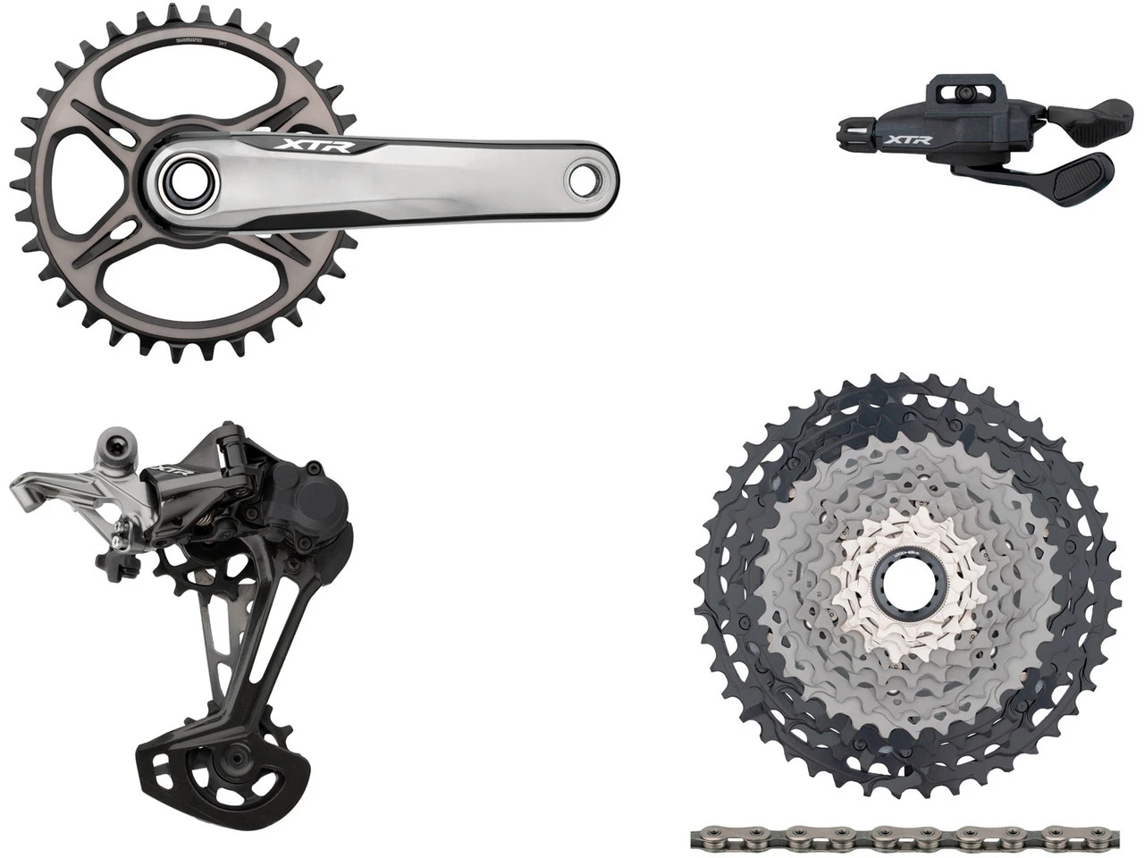Shimano XTR M9100 XC Gruppe 1x12 34