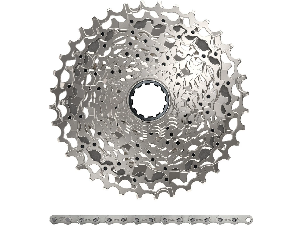 SRAM Rival ETap AXS HRD FM Powermeter Gruppe 2x12-fach 35-48 - Image 8