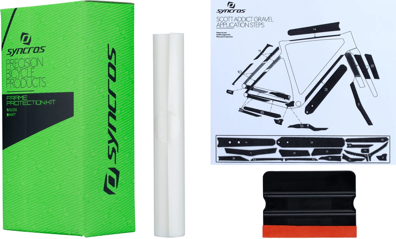 SYNCROS Rahmenschutzfolien-Set Für Scott Addict Gravel – Bild 2