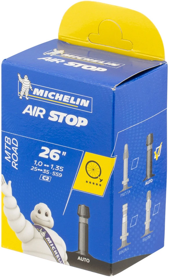 Michelin Schlauch C2 Airstop MTB Road Für 26" – Bild 2