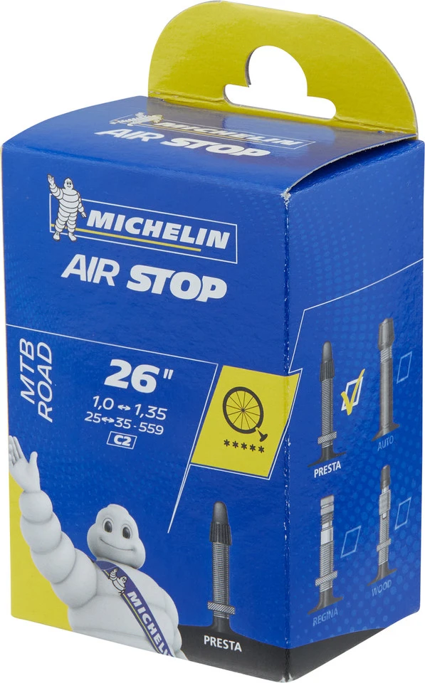 Michelin Schlauch C2 Airstop MTB Road Für 26" – Bild 4